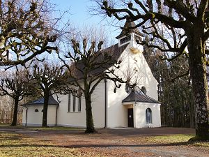 Buchbergkirche (Kapelle), am Gelände der Forstliches Bildungszentrum (FBZ) Traunkirchen